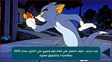 تردد جديد.. كيف تحصل على قناة توم وجيري على النايل سات 2025 بمغامرات وتشويق مميزة